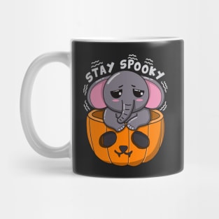 Baby Elephant Stay Spooky Mug